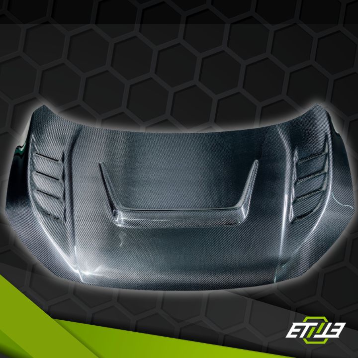 ETi Honda FK/FC Type RS2 Vented Style Hood - Elite Ti