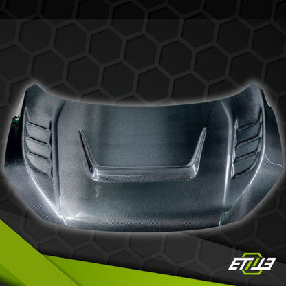 ETi Honda FK/FC Type RS2 Vented Style Hood - Elite Ti