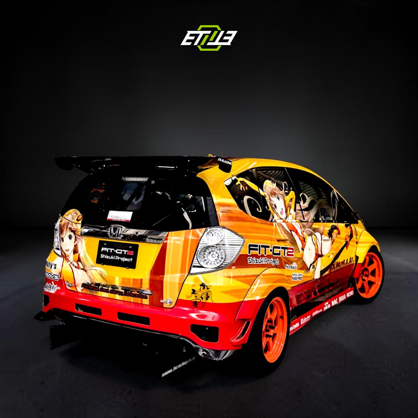 ETi Honda Jazz Carbon Fiber Roof