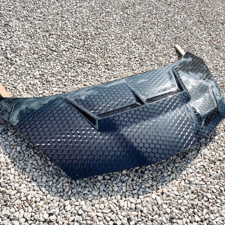 ETi Honda Jazz/Fit GE Carbon Fiber Hood - Elite Ti