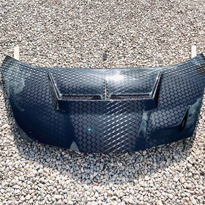 ETi Honda Jazz/Fit GE Carbon Fiber Hood - Elite Ti