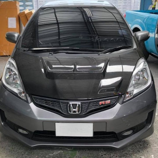 ETi Honda Jazz/Fit GE Carbon Fiber Hood - Elite Ti