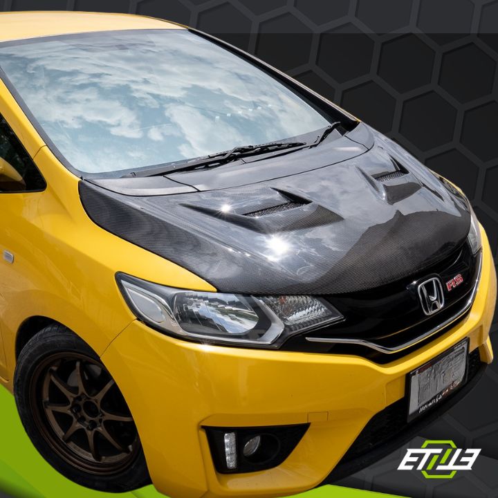 ETi Honda Jazz/Fit J's Racing Style Hood - Elite Ti