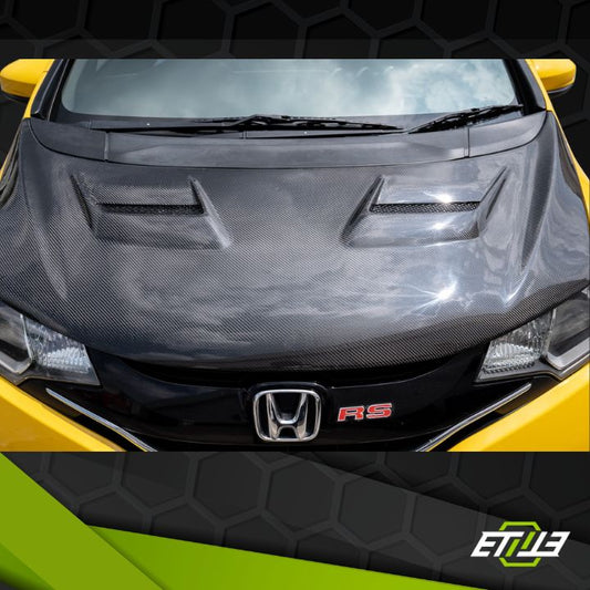 ETi Honda Jazz/Fit J's Racing Style Hood - Elite Ti