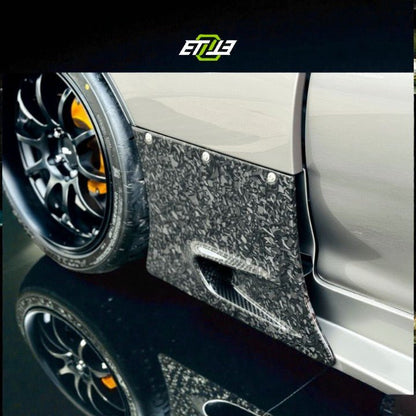 ETi Mazda RX - 7 Amemiya RE GT Style Front Fender Wing Add - on - Elite Ti