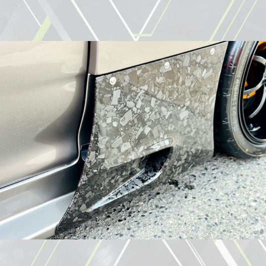 ETi Mazda RX - 7 (FD3S) Amemiya RE GT Style Front Fender Wing Add - on - Elite Ti