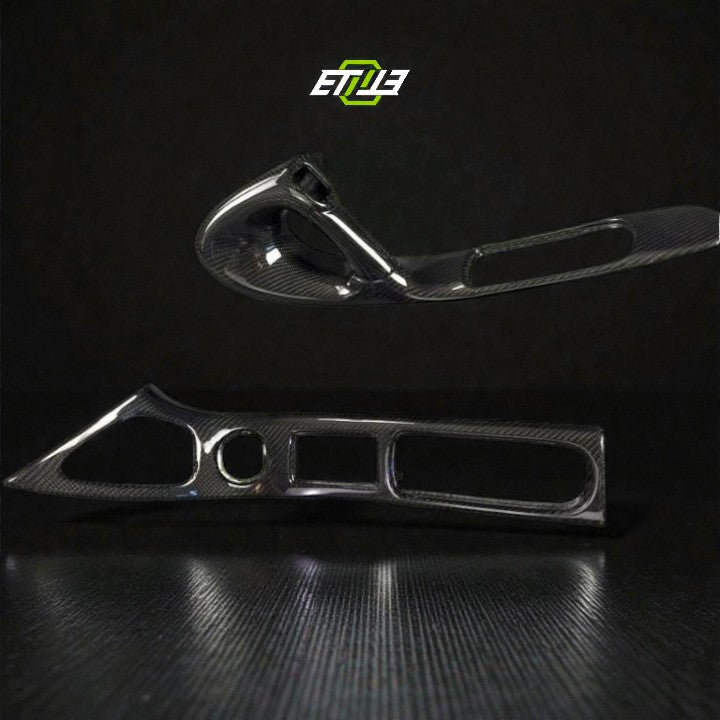ETi Mazda RX - 7 (FD3S) Carbon Fiber Door Trims - Elite Ti