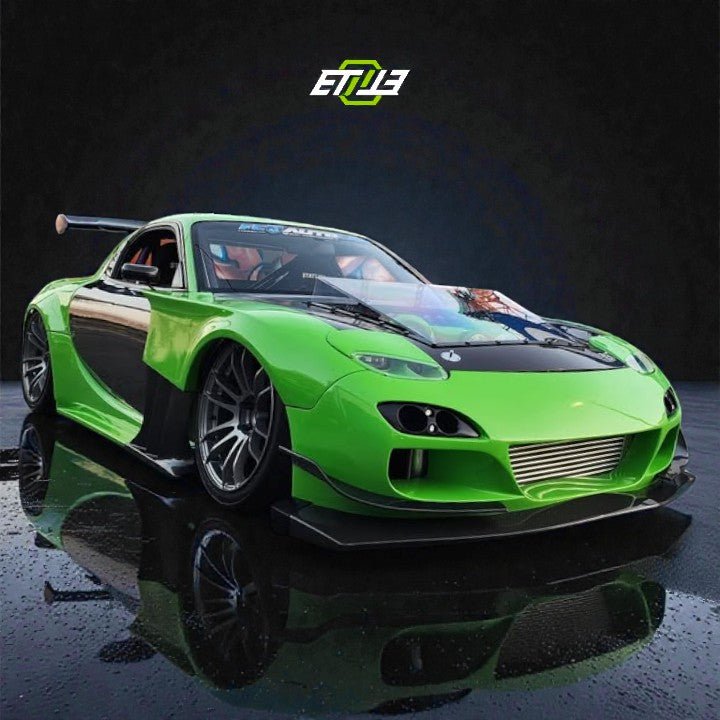 ETi Mazda RX - 7 (FD3S) Carbon Fiber Doors - Elite Ti