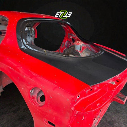 ETi Mazda RX - 7 (FD3S) Carbon Fiber Rear Hatch - Elite Ti