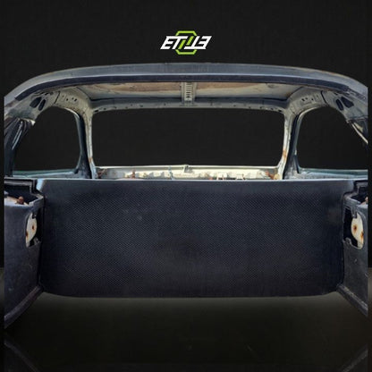 ETi Mazda RX - 7 (FD3S) Dry Carbon Rear Seat and Bin Delete Kit - Elite Ti