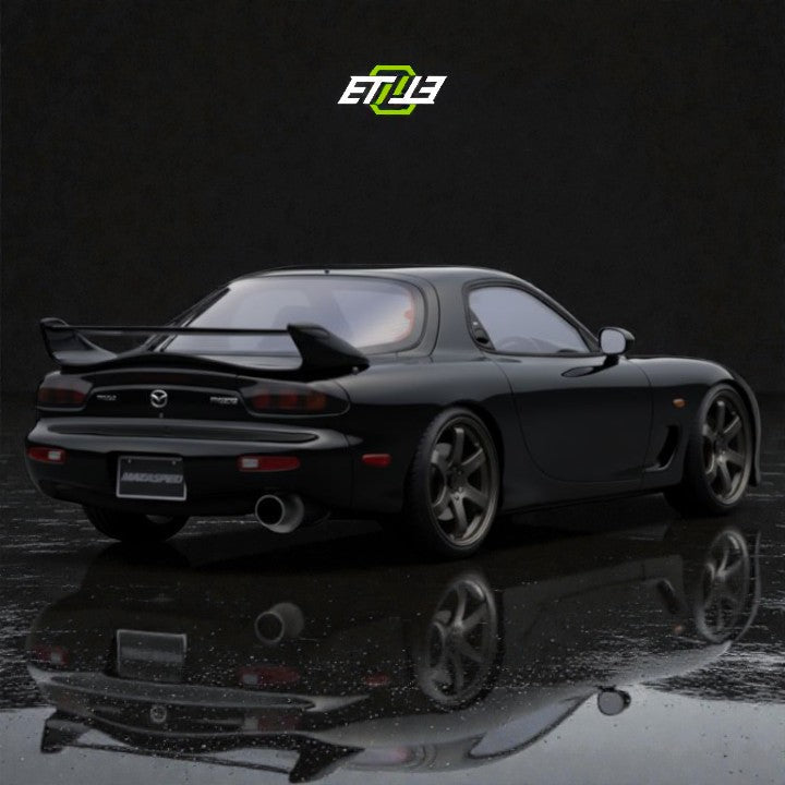ETi Mazda RX - 7 (FD3S) Mazdaspeed Rear Wing - Elite Ti