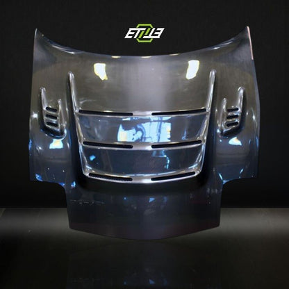 ETi Mazda RX - 7 (FD3S) Mod - X Vented Carbon Hood - Elite Ti