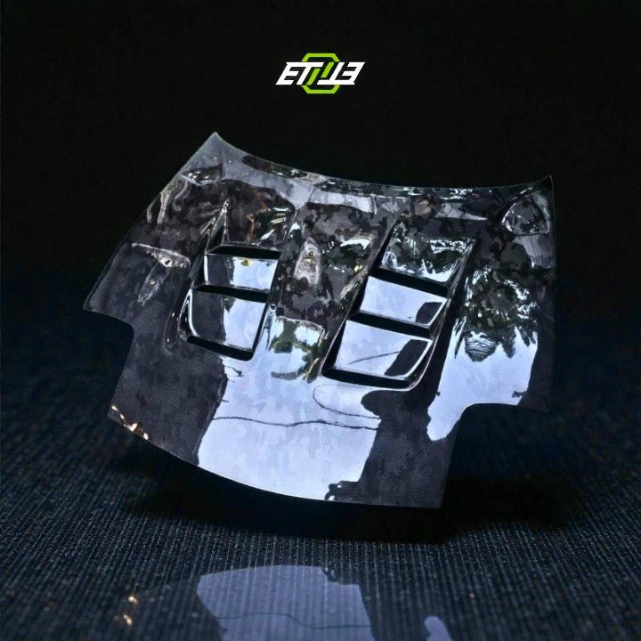 ETi Mazda RX - 7 FD3S RE Style Carbon Hood - Elite Ti