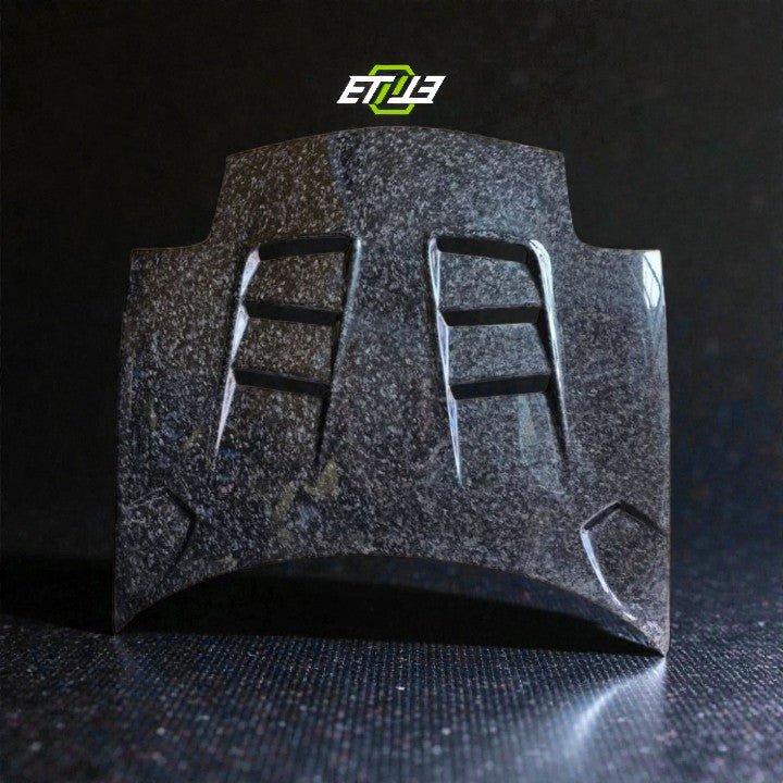 ETi Mazda RX - 7 FD3S RE Style Carbon Hood - Elite Ti