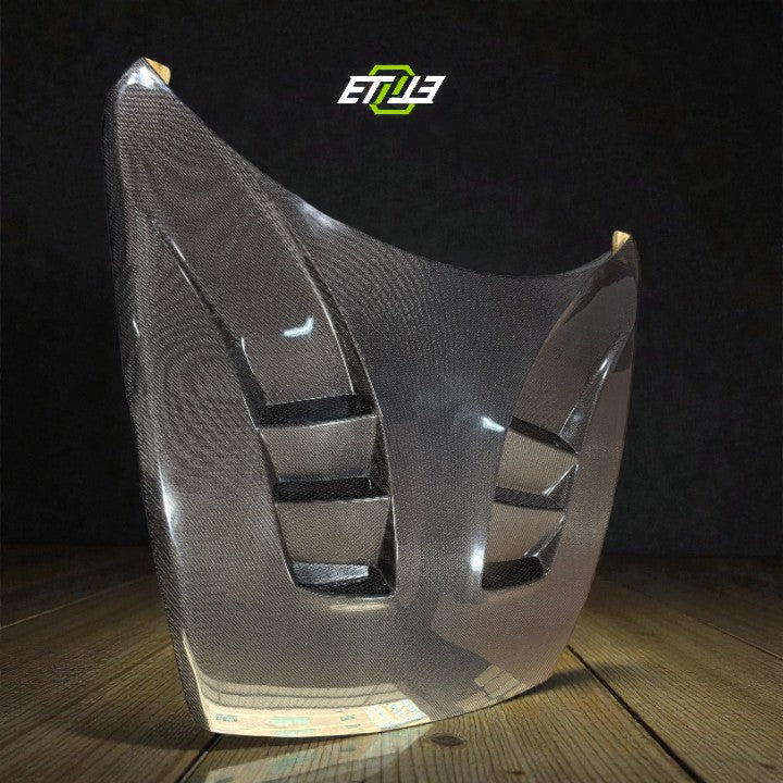 ETi Mazda RX - 8 SE3P RE Style Vented Hood - Elite Ti
