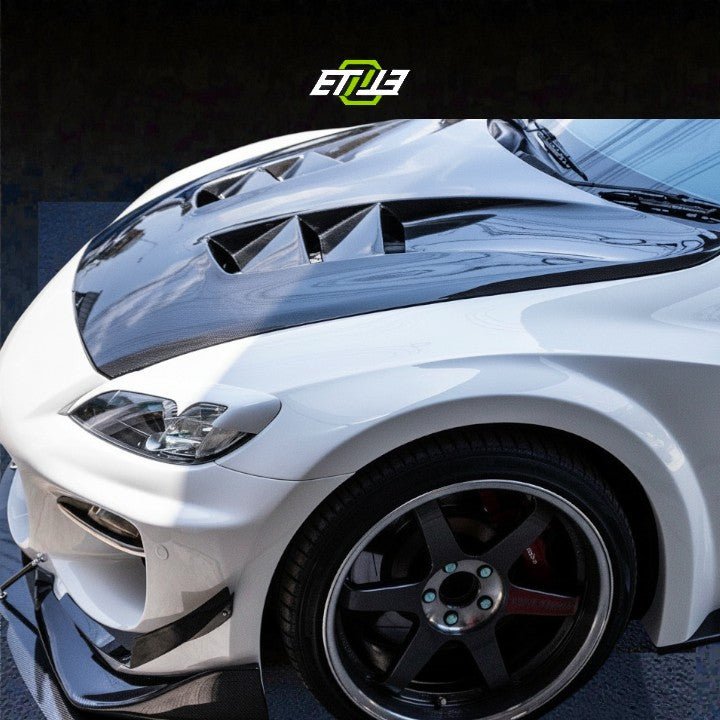 ETi Mazda RX - 8 SE3P RE Style Vented Hood - Elite Ti