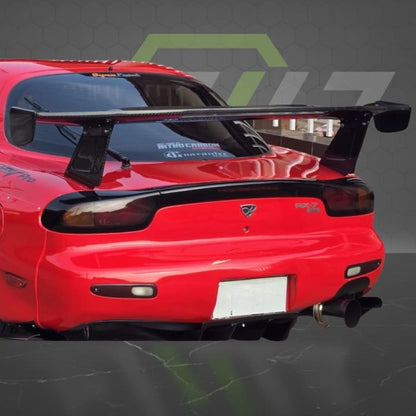 ETi Mazda RX7 Full Vacuum Carbon GT Wing - Elite Ti