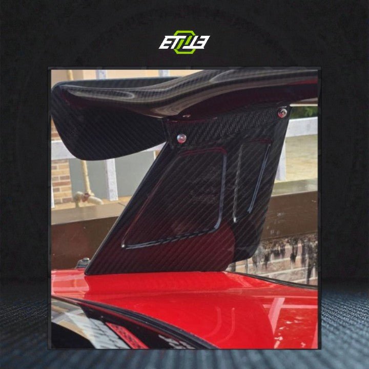 ETi Mazda RX7 Full Vacuum Carbon GT Wing - Elite Ti