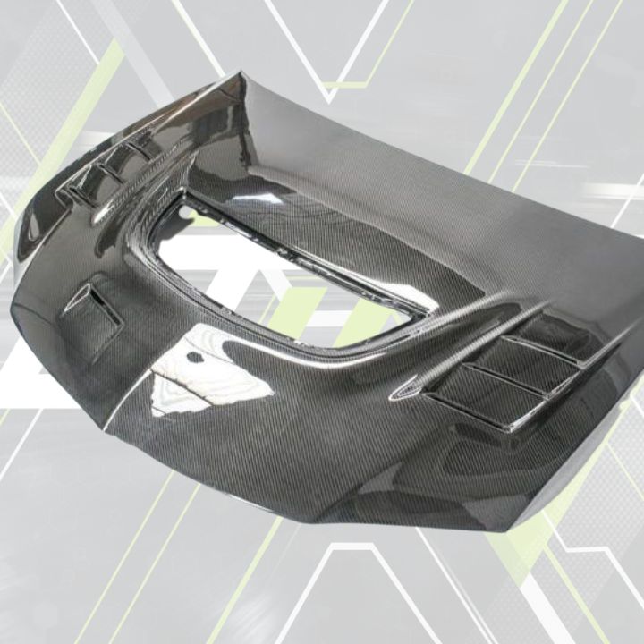 ETi Mitsubishi Evo 8/9 C - West Style Carbon Fiber Hood - Elite Ti