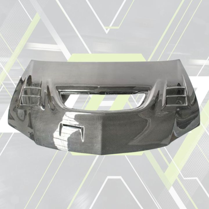 ETi Mitsubishi Evo 8/9 C - West Style Carbon Fiber Hood - Elite Ti