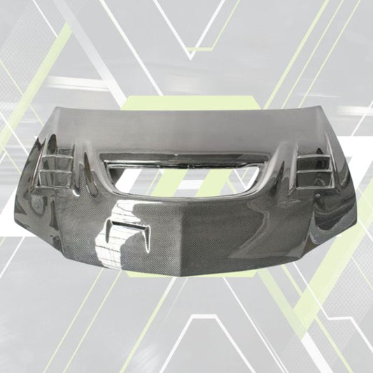 ETi Mitsubishi Evo 8/9 C - West Style Carbon Fiber Hood - Elite Ti