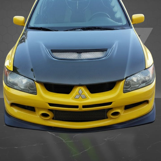 ETi Mitsubishi Evo 8/9 OEM - Style Carbon Fiber Hood - Elite Ti