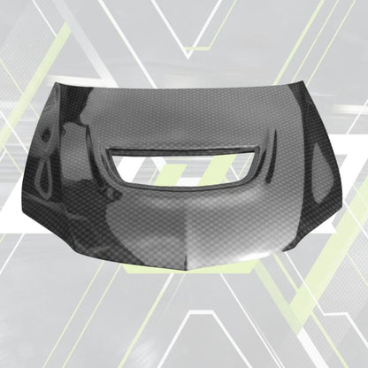 ETi Mitsubishi Evo 8/9 OEM - Style Carbon Fiber Hood - Elite Ti