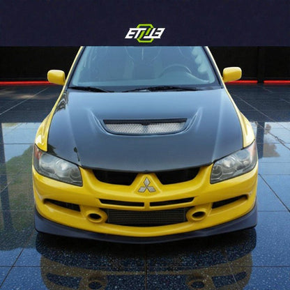 ETi Mitsubishi Evo 8/9 OEM - Style Carbon Fiber Hood - Elite Ti