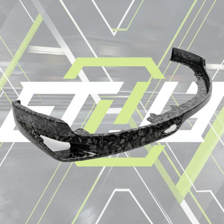 ETi Mitsubishi Evo 8/9 Ralli - Style Carbon Fiber Front Lip - Elite Ti