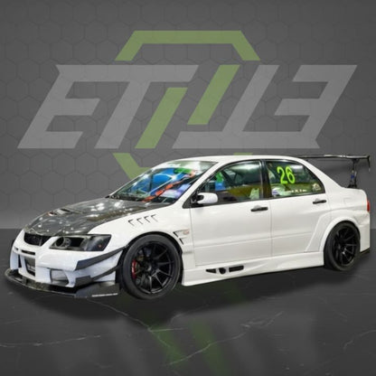 ETi Mitsubishi Evo 8/9 Time Attack Full Body Kit (Voltex) - Elite Ti