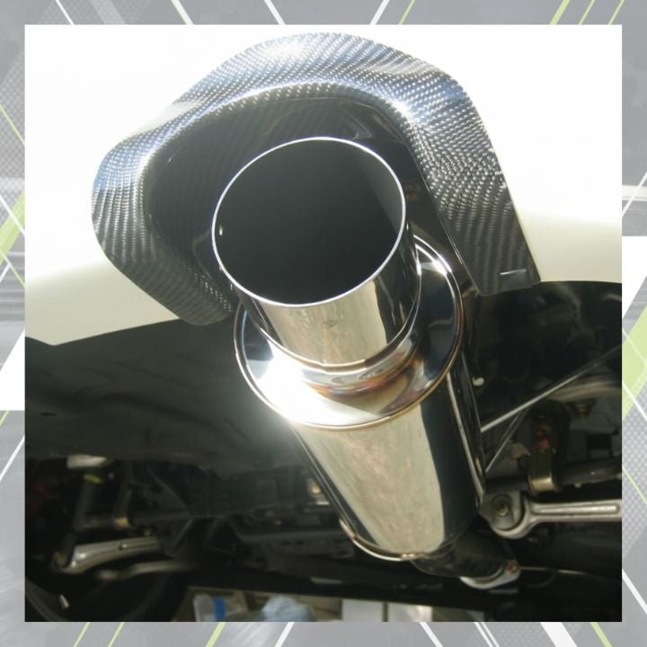 ETi Mitsubishi Evo 8/9 USDM OEM - Style Rear Bumper Exhaust Heatshield - Elite Ti