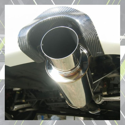 ETi Mitsubishi Evo 8/9 USDM OEM - Style Rear Bumper Exhaust Heatshield - Elite Ti