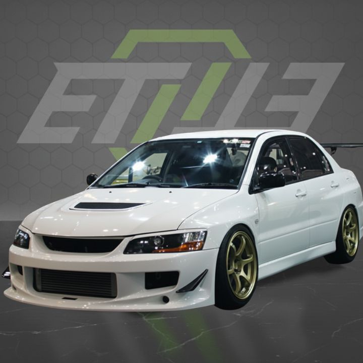 ETi Mitsubishi Evo 9 JUN-Style Front Bumper - Elite Ti