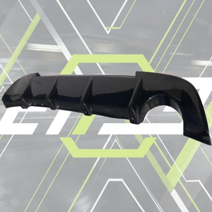 ETi Mitsubishi Evo 9 OEM JDM Rear Bumper Diffuser Cover - Elite Ti