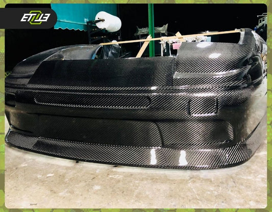 ETi Nissan 200SX Carbon Fiber Front Bumper - Elite Ti