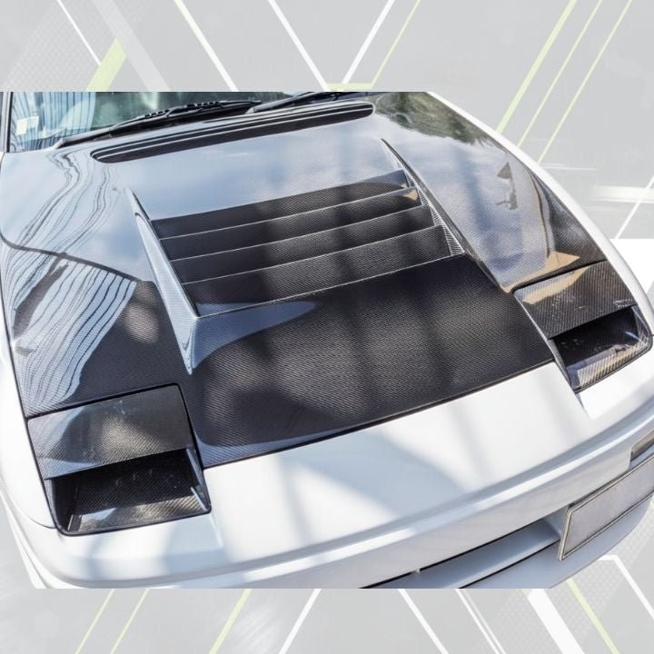 ETi Nissan 200SX D - Max Style Carbon Fiber Hood - Elite Ti