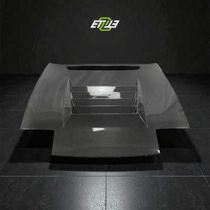 ETi Nissan 200SX D - Max Style Carbon Fiber Hood - Elite Ti