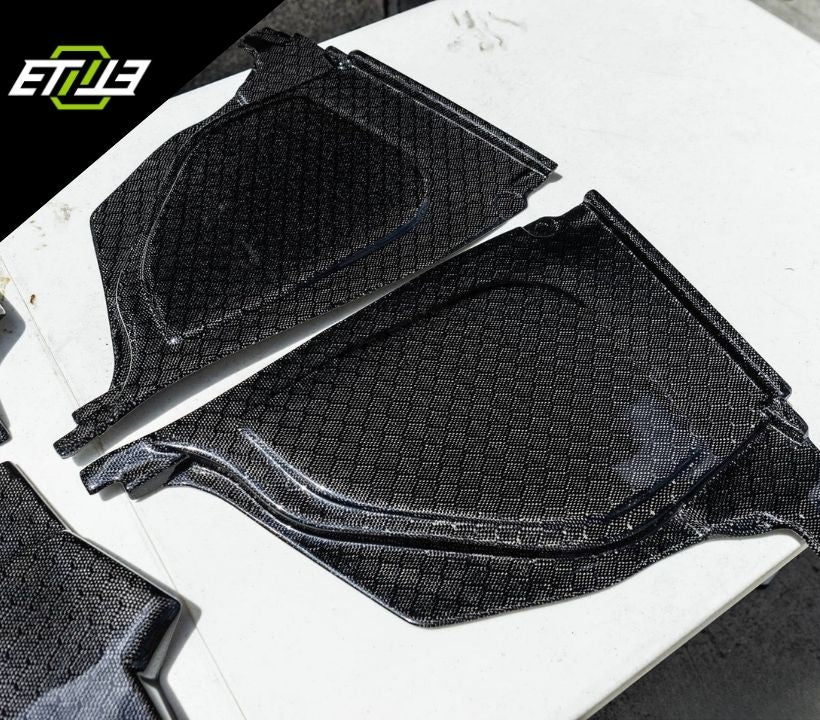 ETi Nissan 370Z Engine Bay Cover Kit – (5 - Piece Set) - Elite Ti
