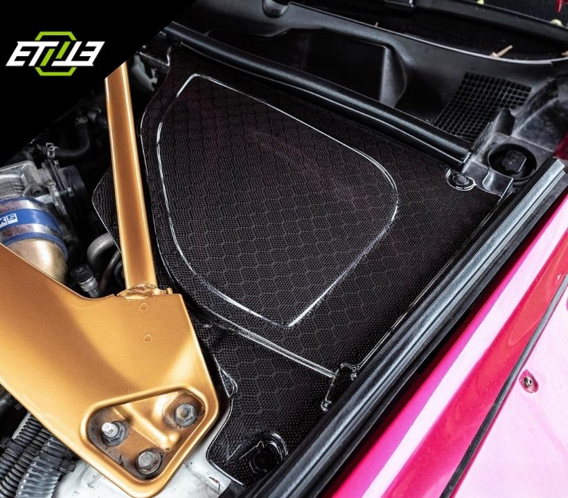 ETi Nissan 370Z Engine Bay Cover Kit – (5 - Piece Set) - Elite Ti