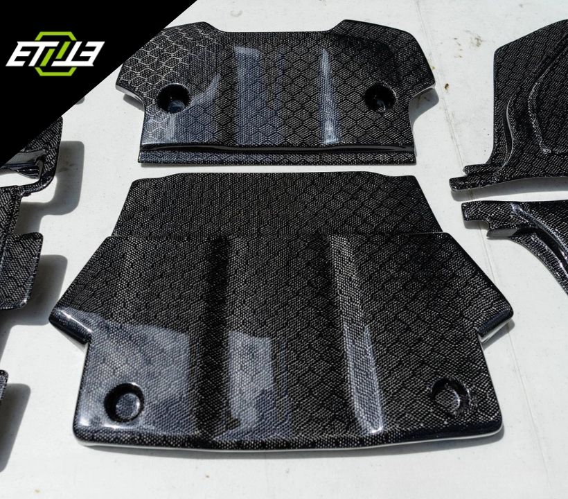 ETi Nissan 370Z Engine Bay Cover Kit – (5 - Piece Set) - Elite Ti