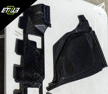 ETi Nissan 370Z Engine Bay Cover Kit – (5 - Piece Set) - Elite Ti