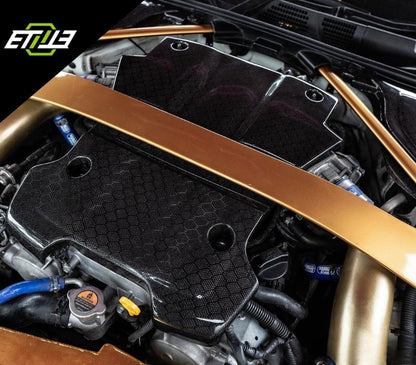 ETi Nissan 370Z Engine Bay Cover Kit – (5 - Piece Set) - Elite Ti