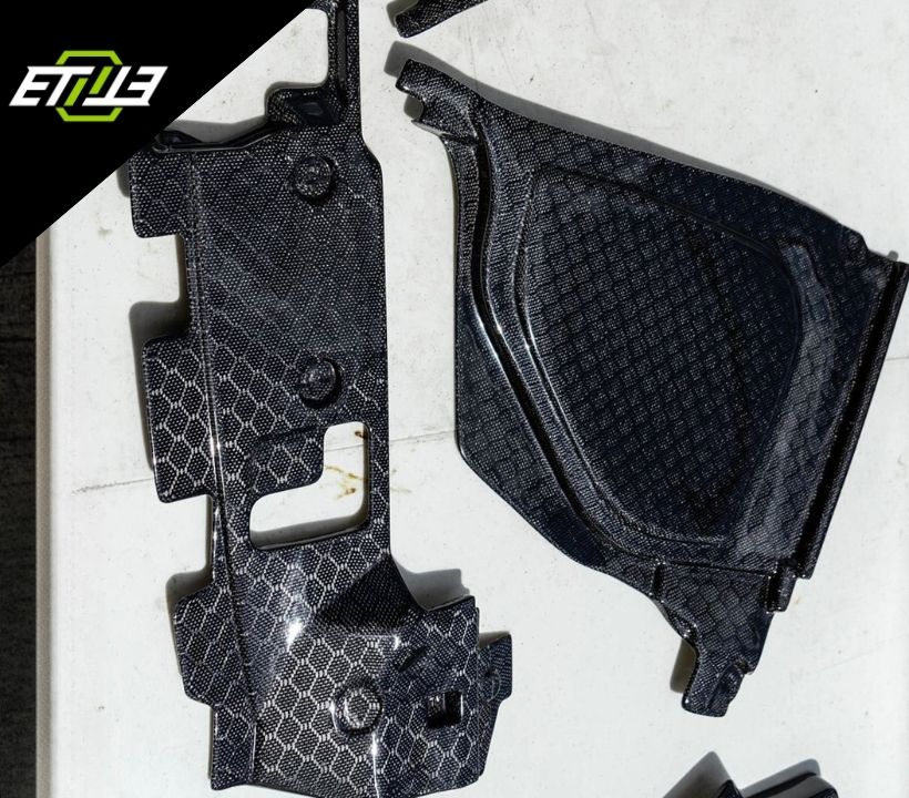 ETi Nissan 370Z Engine Bay Cover Kit – (5 - Piece Set) - Elite Ti