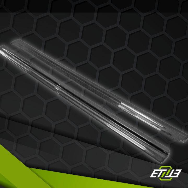 ETi Nissan GTR R33 Vacuum Carbon Fiber Side Skirt Extension - Elite Ti
