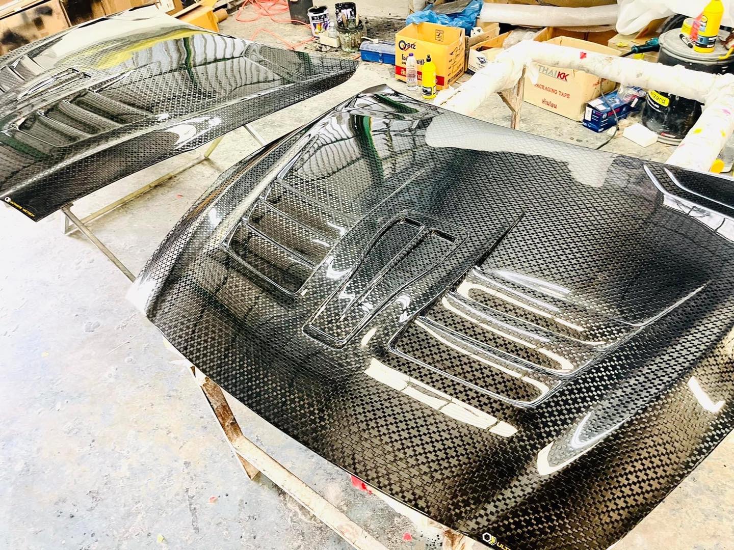 ETi Nissan R35 Dry Carbon Hood - Elite Ti