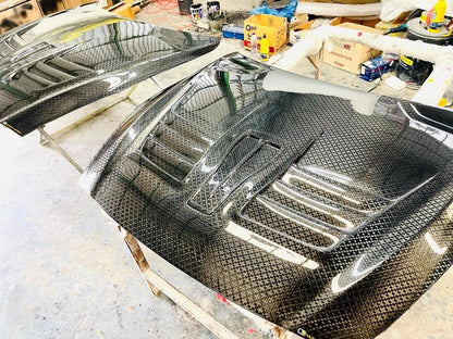 ETi Nissan R35 Dry Carbon Hood - Elite Ti