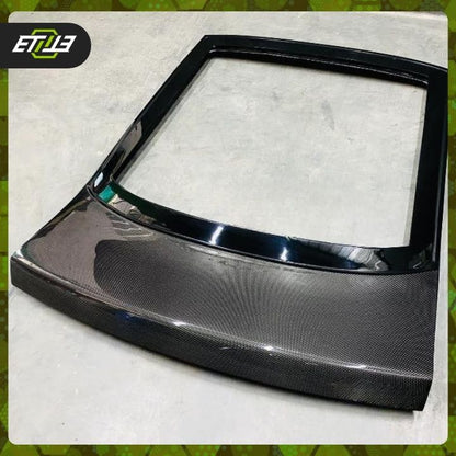 ETi Nissan S13 / 200SX / 180SX Carbon Fiber Rear Hatch - Elite Ti