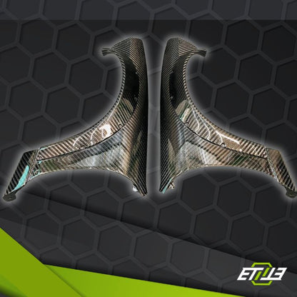 ETi Nissan S14 Carbon Fiber Front Fender Rocket Bunny Style - Elite Ti