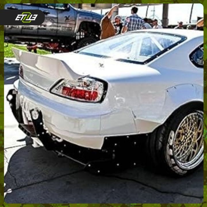 ETi Nissan S15 Silvia Rocket Bunny Style Carbon Fiber Spoiler - Elite Ti