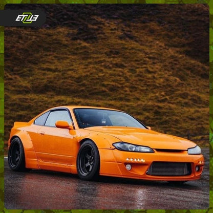ETi Nissan S15 Silvia Rocket Bunny Style Full Body Kit - Elite Ti